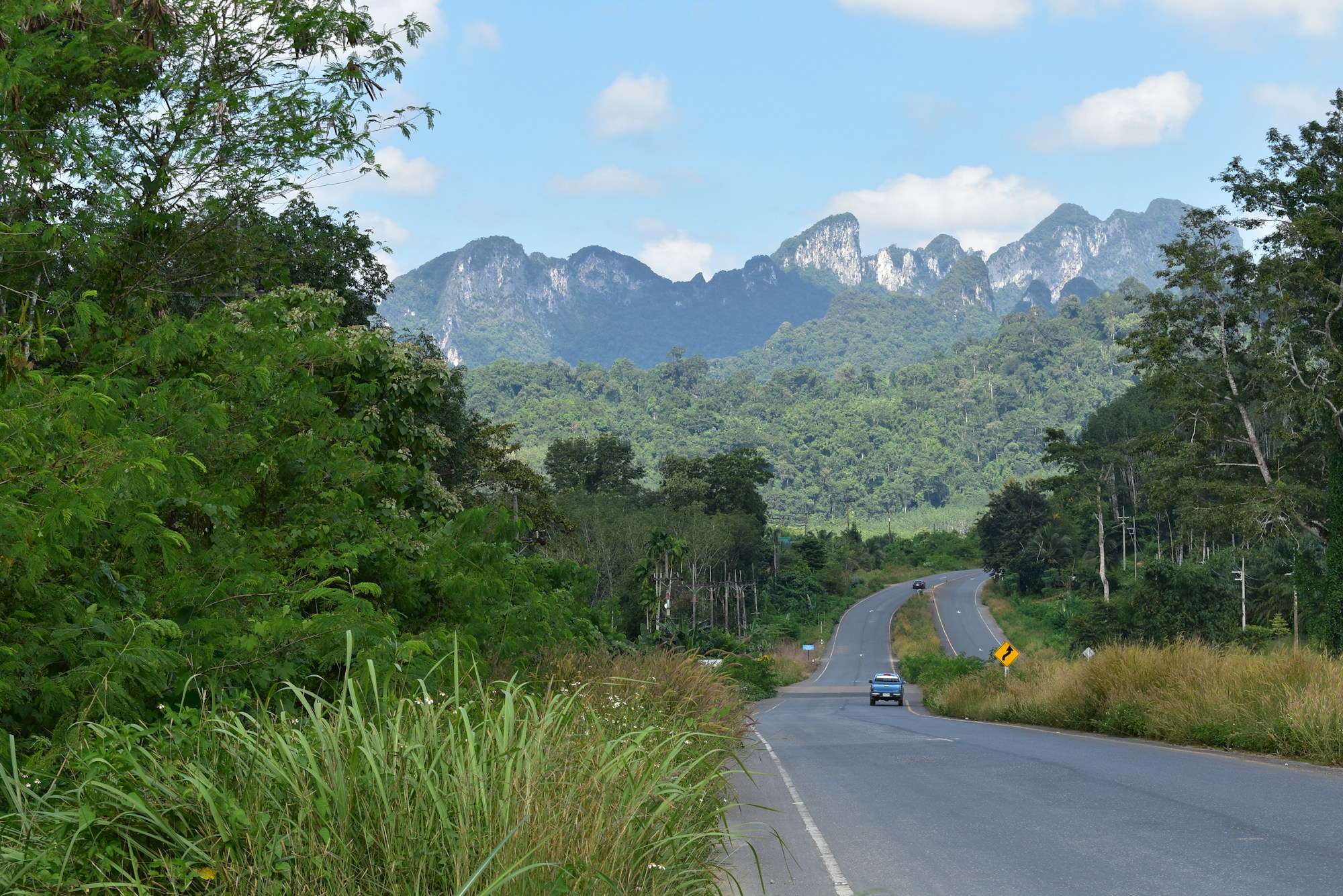 A car on an open road